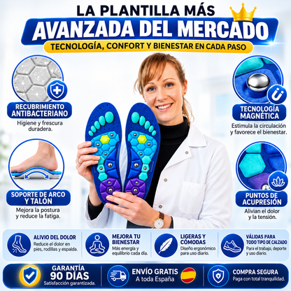 Plantillas Magnéticas Terapéuticas