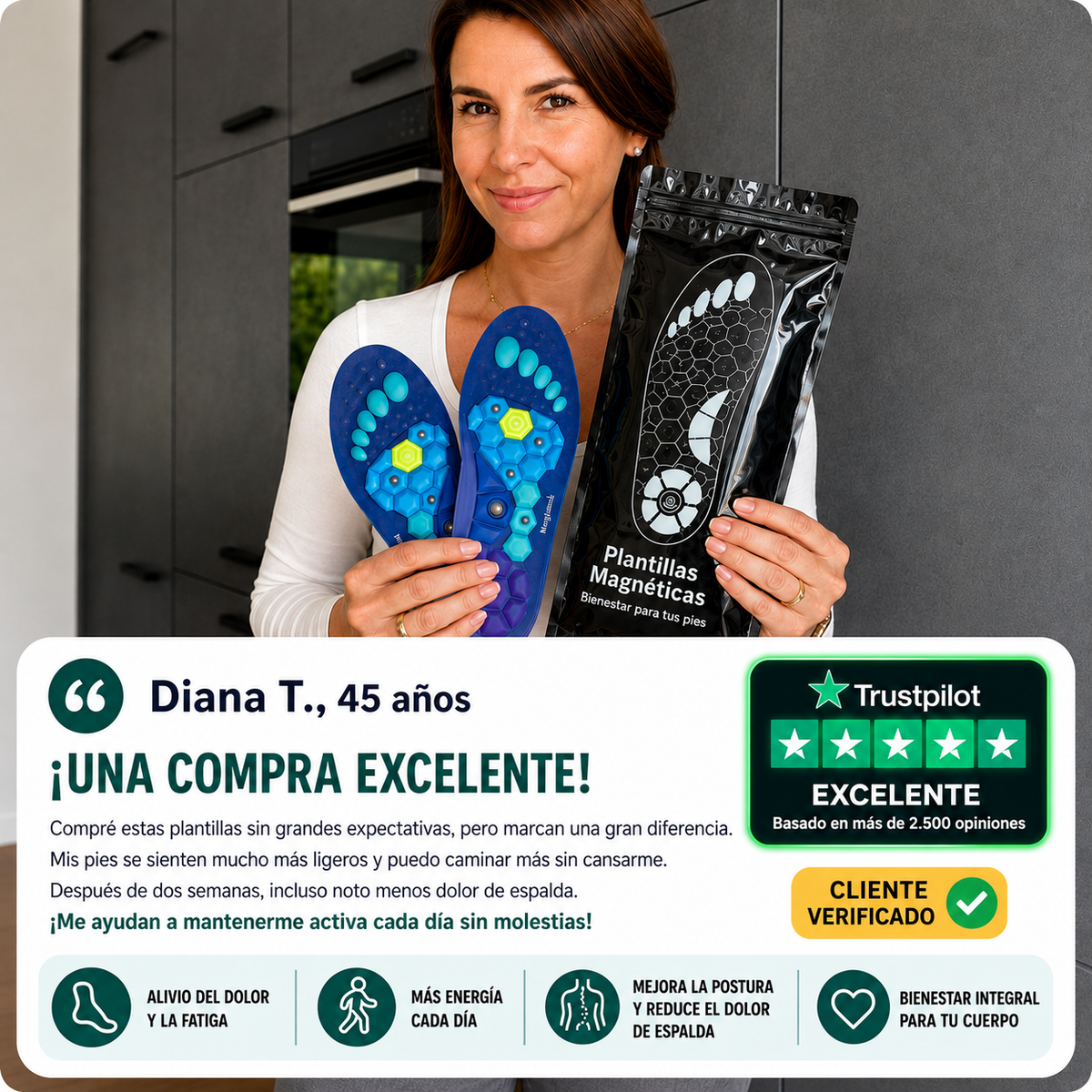 Plantillas Magnéticas Terapéuticas