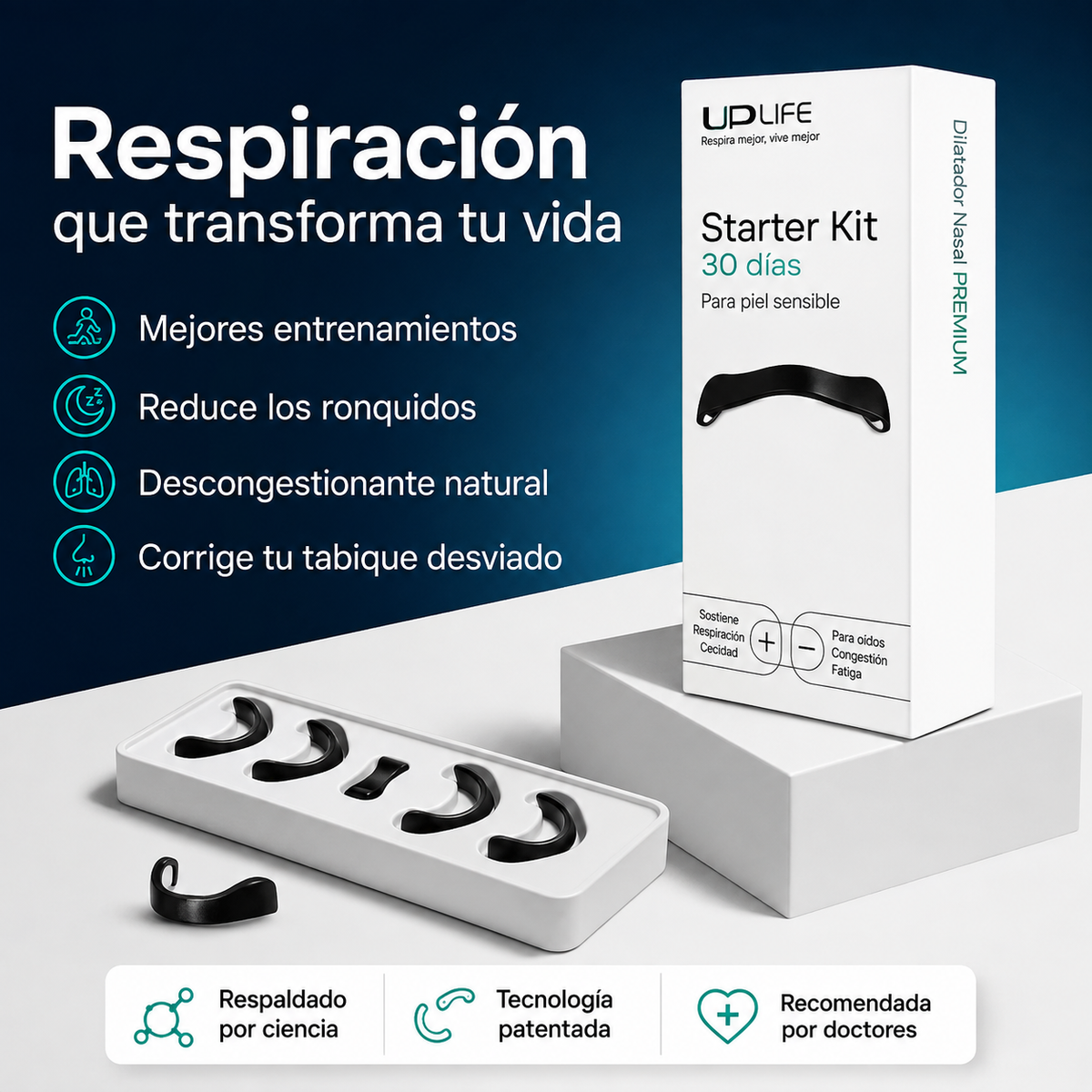 Dilatador Nasal Premium - UP Life