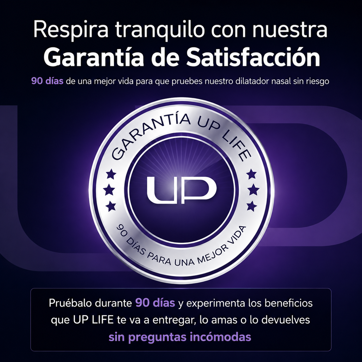 Dilatador Nasal Premium - UP Life